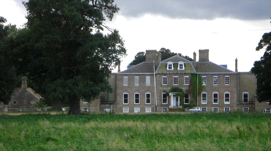 Ryston Hall, near Downham Market, Norfolk, England. Designed by Sir Roger Pratt as his own home, and later altered by Sir John Soane.