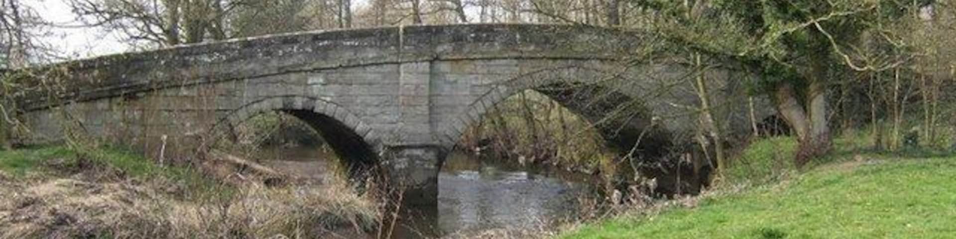 Quixhill Bridge The bridge was built in the early 19th century to replace a ford. It was on one of the salt routes from Nantwich to Derby via Ellastone.