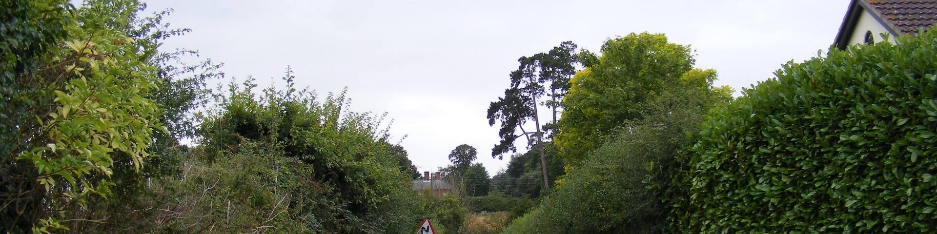 Low Road, Darsham Looking towards Darsham