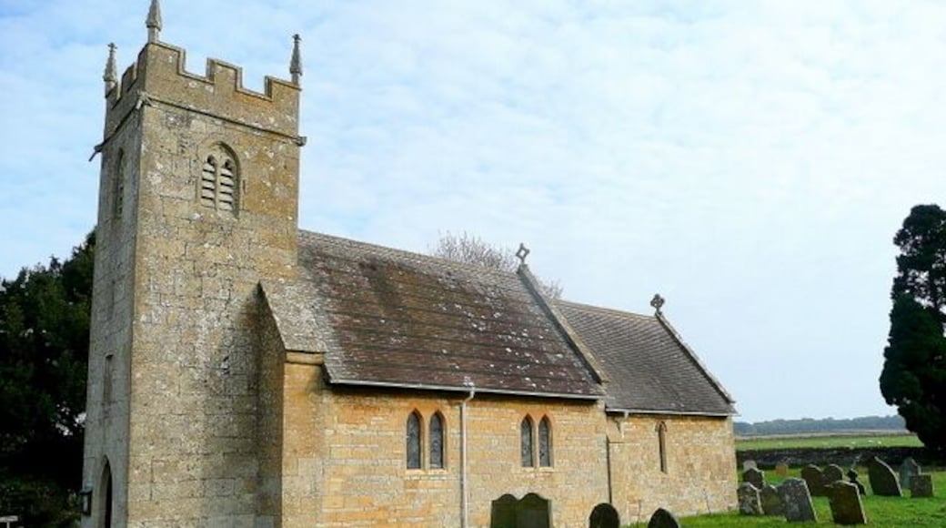 Parish church of St James, Cutsdean, Gloucestershire, seen from south-southwest