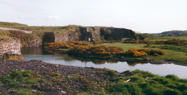 Quarry at Balvicar, Seil Island.