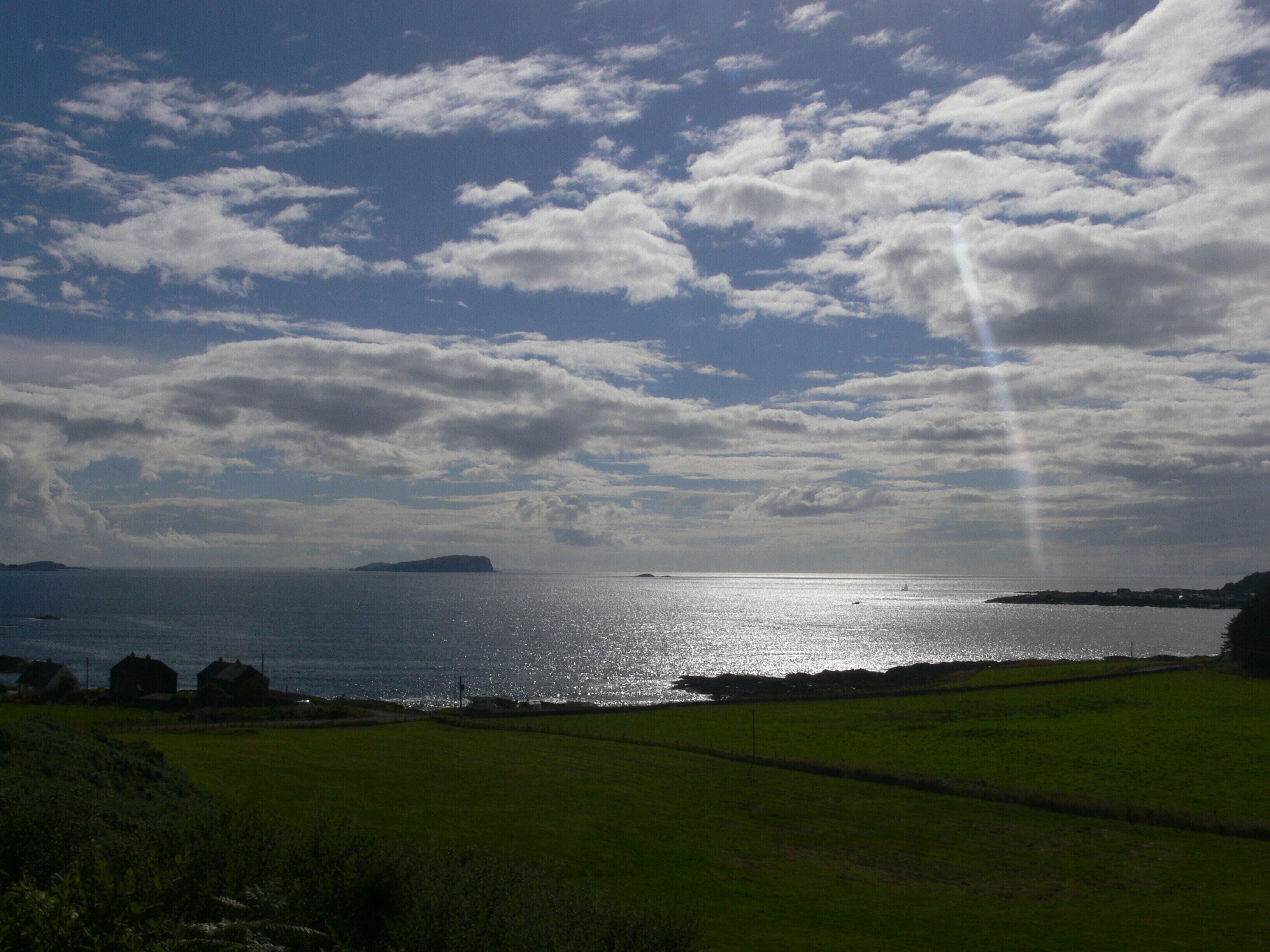 Vue depuis Seil en direction de l'ouest