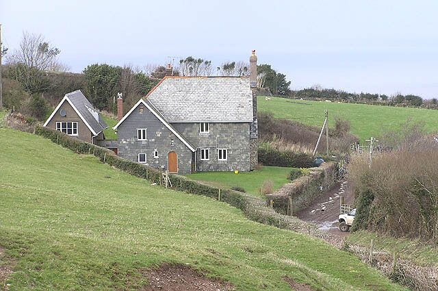 Yarner Farm above Porlock Weir.