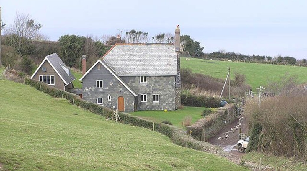 Yarner Farm above Porlock Weir.