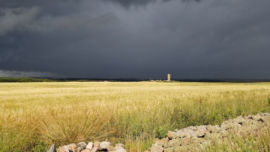 "The Stark Contrast of Where Light and Darkness Meet"