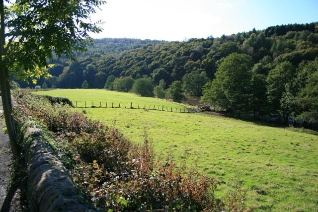 The Derwent Valley A beautiful wooded section of the Derwent's course near Whatstandwell.