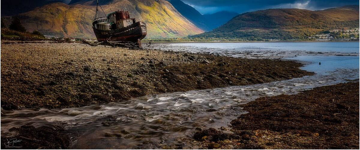 Corpach Shipwreck, near Fort William
