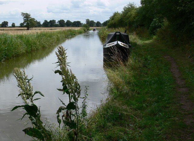 Ashby Canal between Congerstone Bridge and Fairfield Bridge Near the West Leicestershire village of Congerstone.
