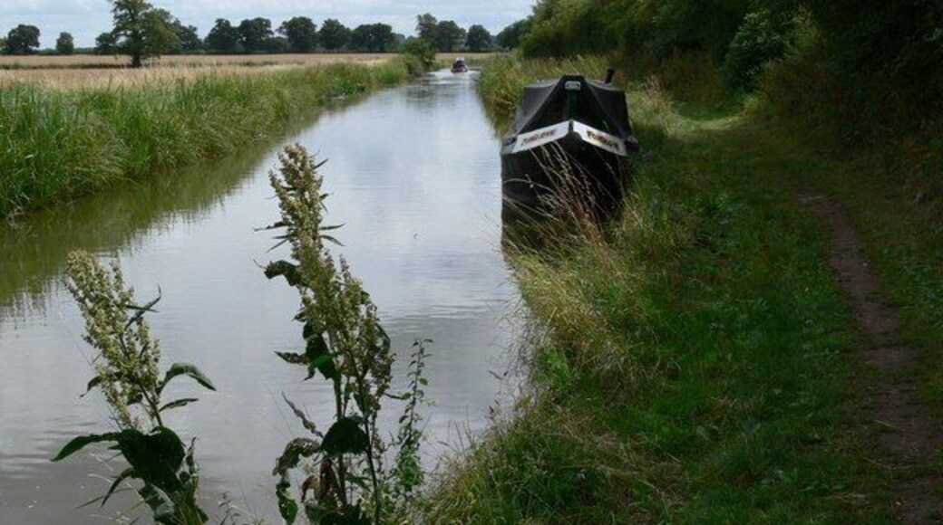 Ashby Canal between Congerstone Bridge and Fairfield Bridge Near the West Leicestershire village of Congerstone.