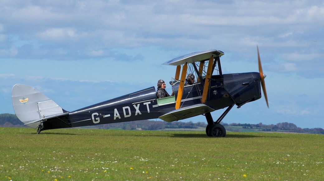 Compton Abbas airfield. Dorset.