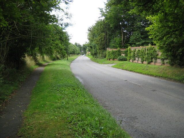 Aughton: A338 Viewed looking towards Collingbourne Kingston.