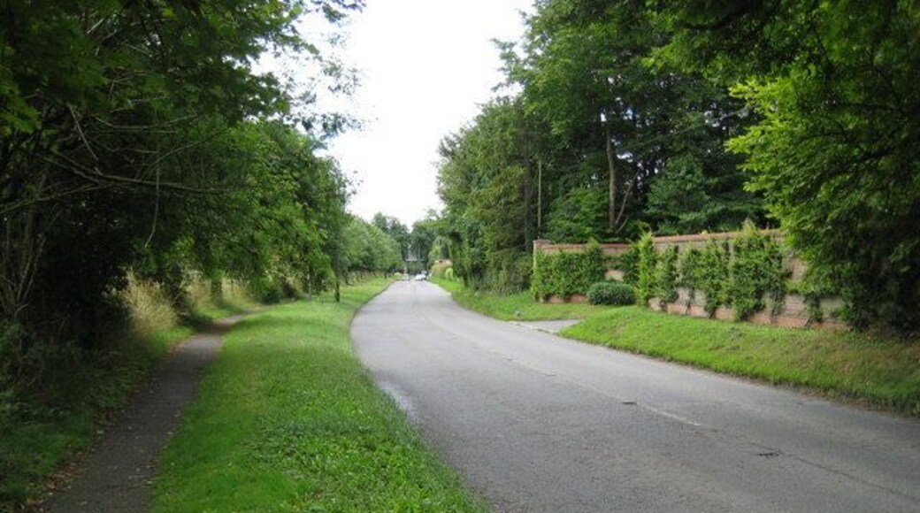 Aughton: A338 Viewed looking towards Collingbourne Kingston.