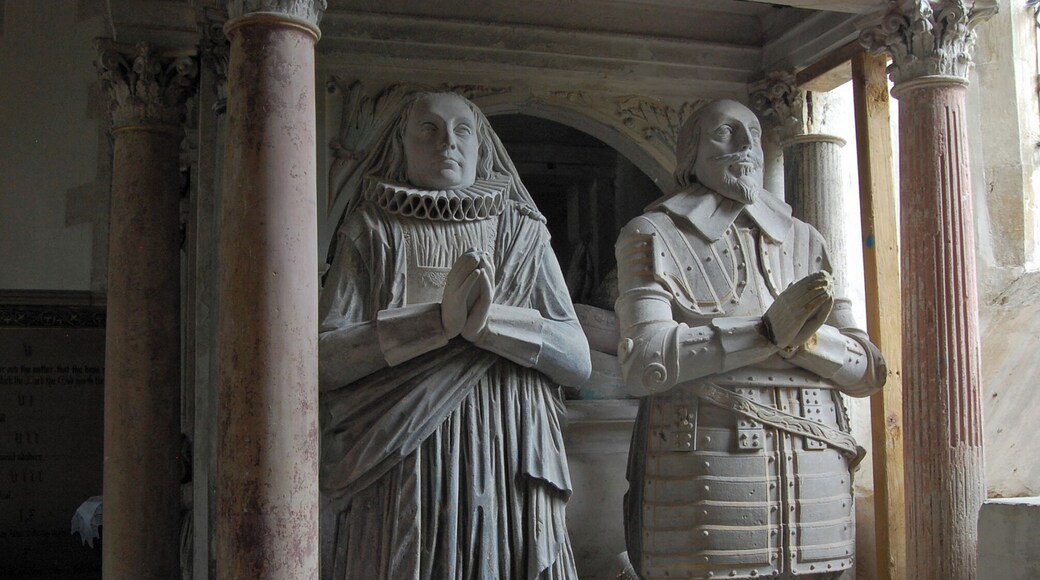 Sir Gabriel & Anne Pile, monument, St Mary's church
