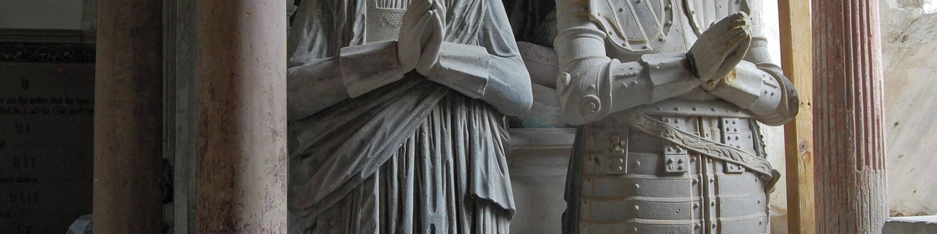 Sir Gabriel & Anne Pile, monument, St Mary's church