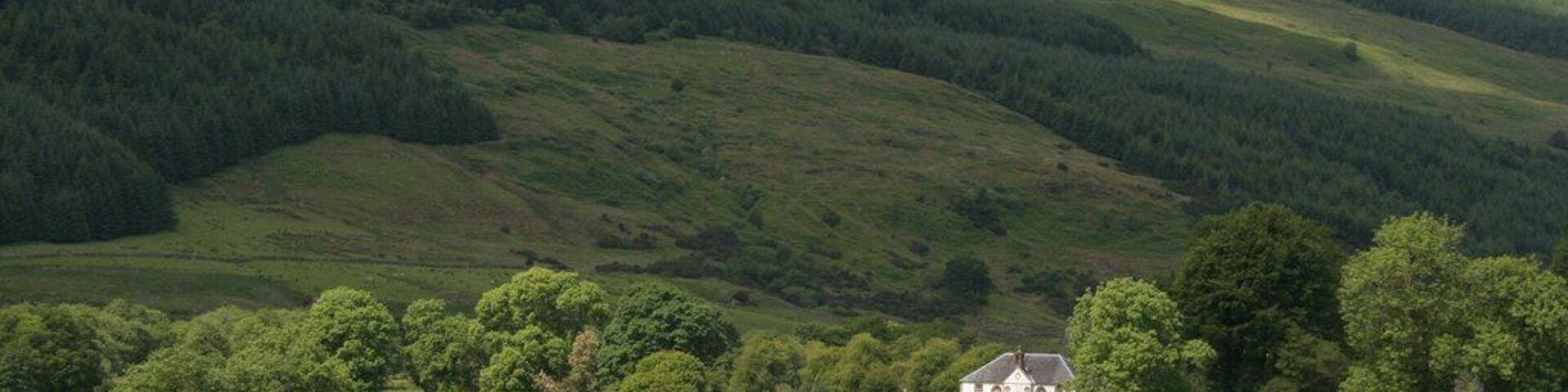 Kilmodan Church, Glendaruel A distant view of Kilmodan Church