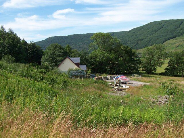 Glendaruel, Auchategan Farmhouse.