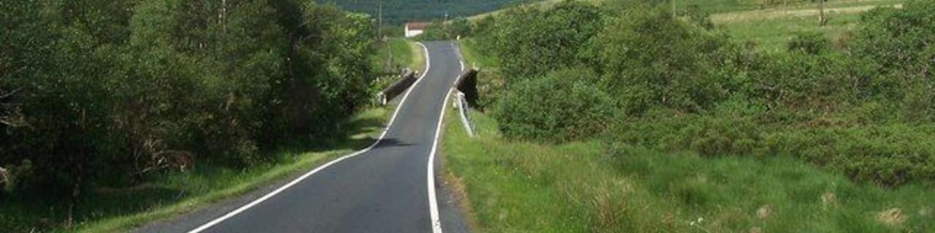 Loch Striven - Colintraive, Auchenbreck Burn Bridge.