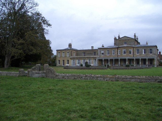 Brayfield House at Cold Brayfield Brayfield is a Grade II listed country house converted to include flats. It was mostly built in the early 19th century with later additions incorporating 18th century and earlier fabric at the back. It has an elaborate cast iron verandah visible in the photo. The house overlooks the River Great Ouse.