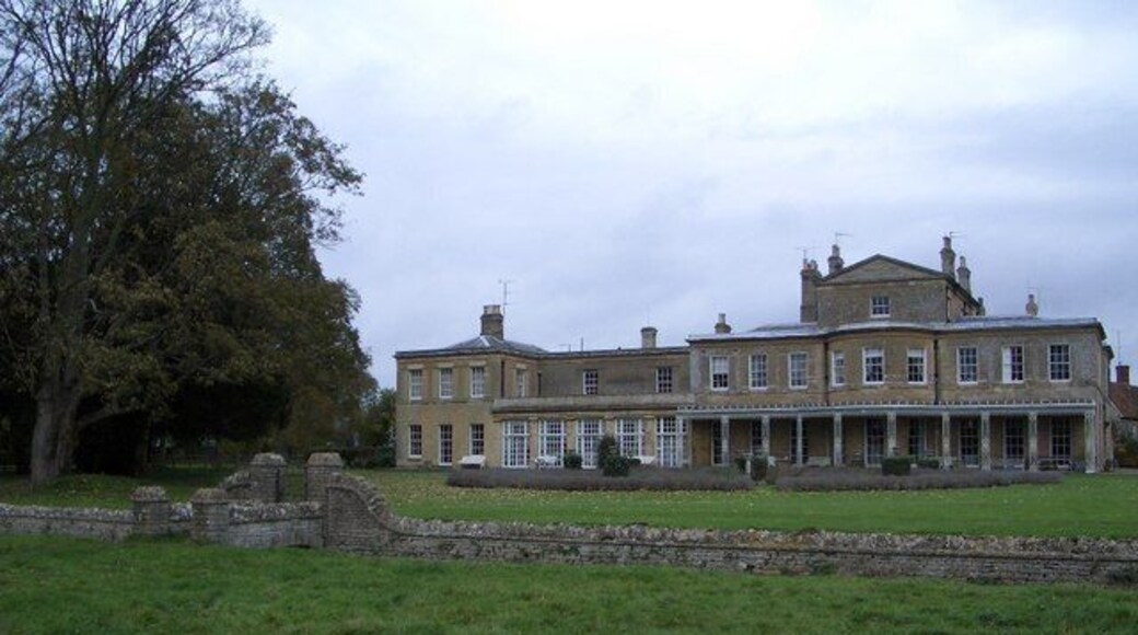 Brayfield House at Cold Brayfield Brayfield is a Grade II listed country house converted to include flats. It was mostly built in the early 19th century with later additions incorporating 18th century and earlier fabric at the back. It has an elaborate cast iron verandah visible in the photo. The house overlooks the River Great Ouse.