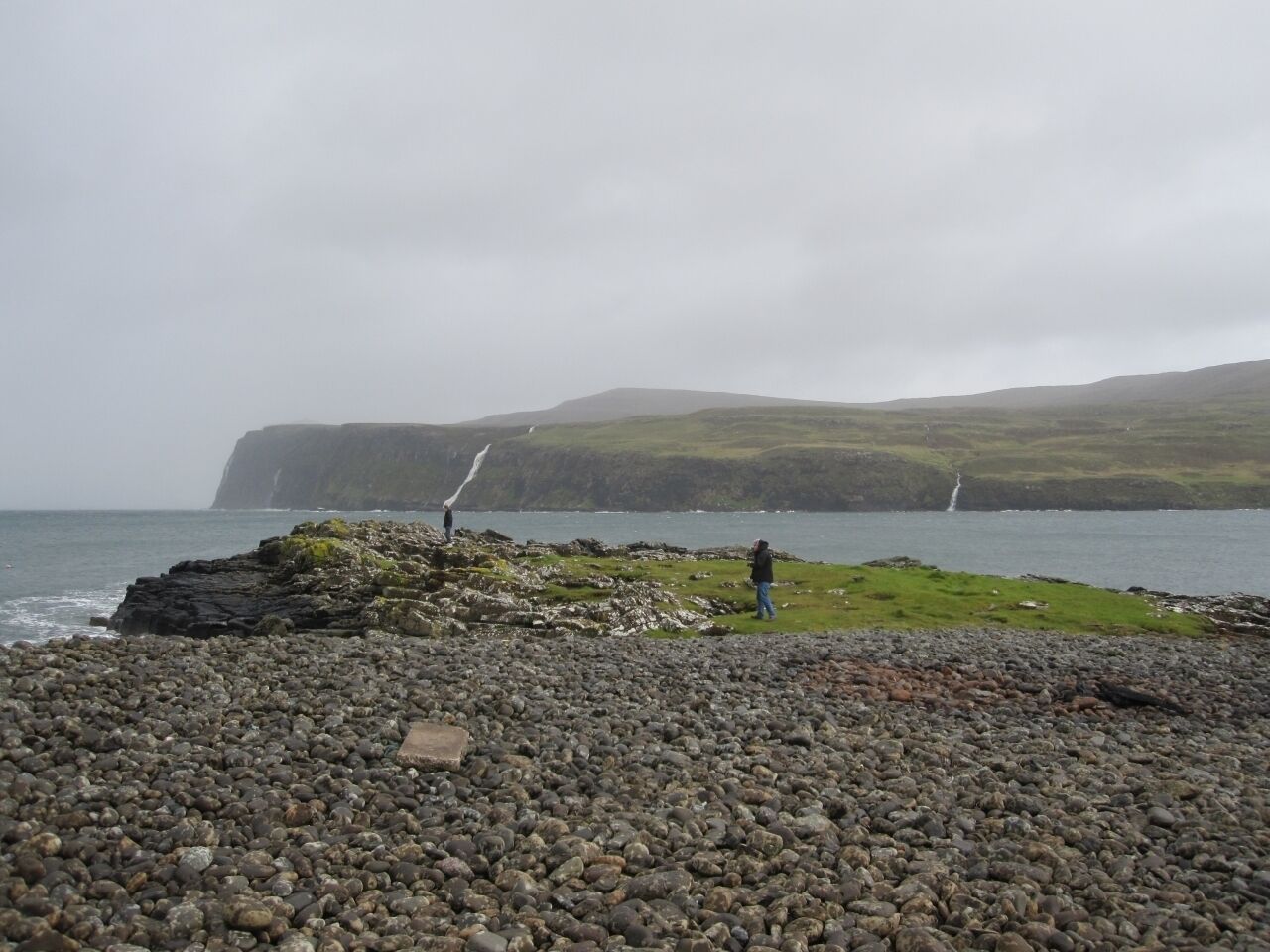 Milovaig, near Glendale, at the end of the B884, looking over Loch Pooltiel.