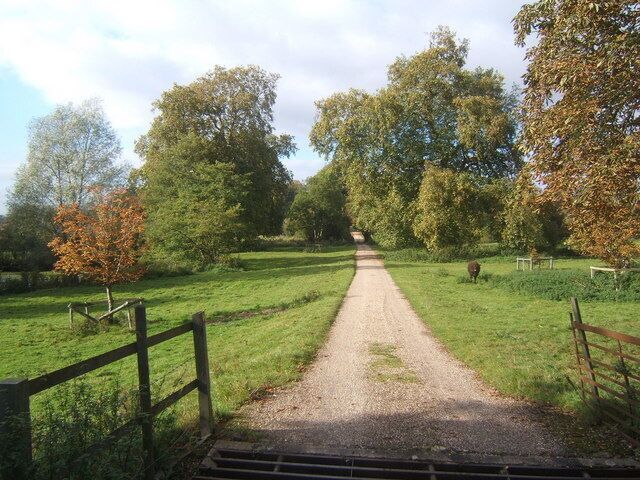 Driveway to Coddenham House