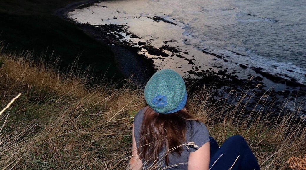 Winter sunsets on the East Lothian coast are simply stunning.