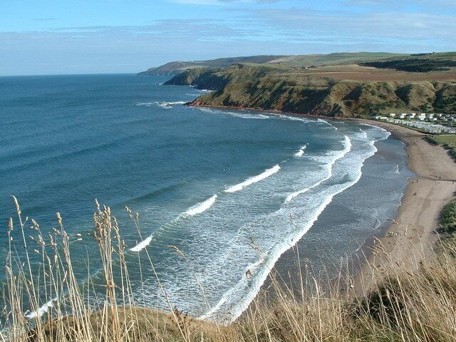 Pease Bay Berwickshire.
