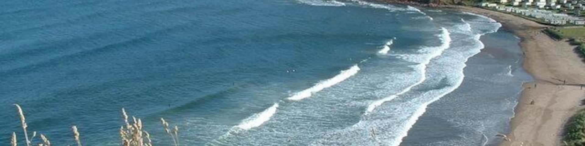 Pease Bay Berwickshire.