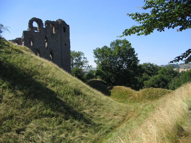 Clun Castle Earthworks