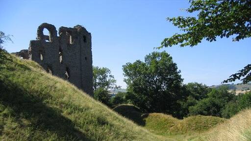 Clun Castle Earthworks