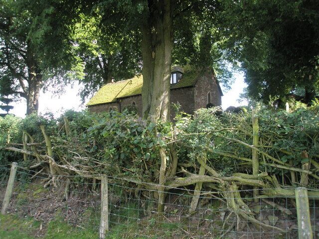 The former St Mary's Church, Cold Weston, Shropshire: now a private house
