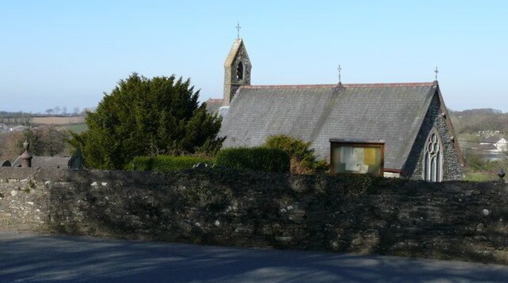 Holy Trinity Church, Cilcennin. Church in the centre of Cilcennin