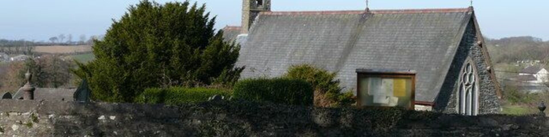 Holy Trinity Church, Cilcennin. Church in the centre of Cilcennin