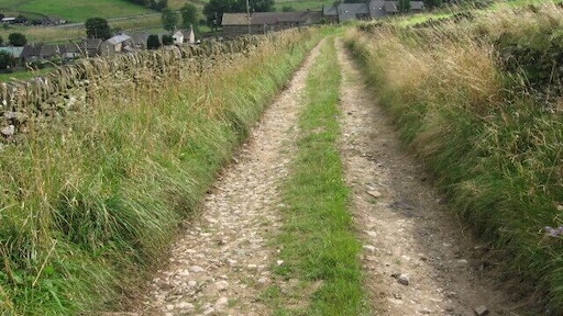 Footpath towards Sparrowpit