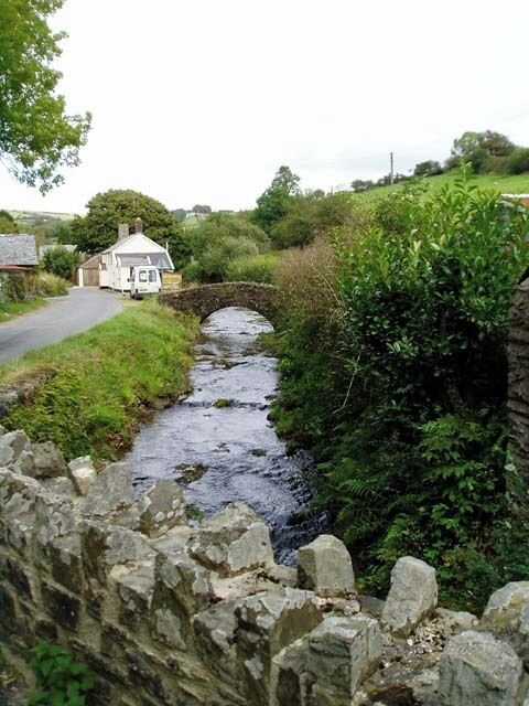 Stream running through Challacombe