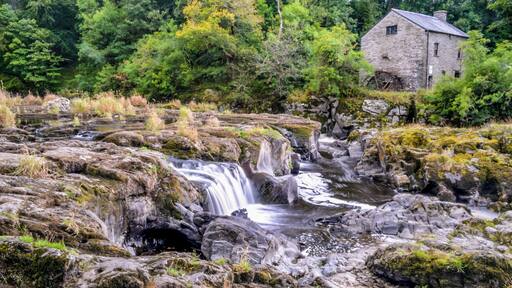 Cenarth Falls in beautiful Wales.
