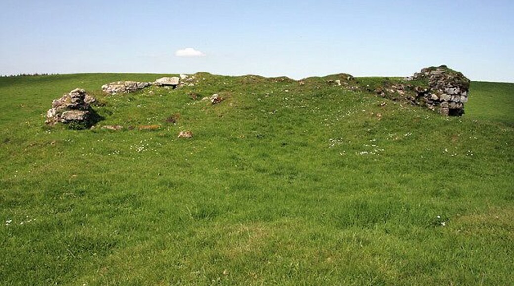 The remains of Couthalley Castle
