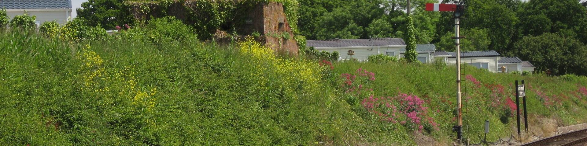 WW2 "Pill Box", Blue Anchor.