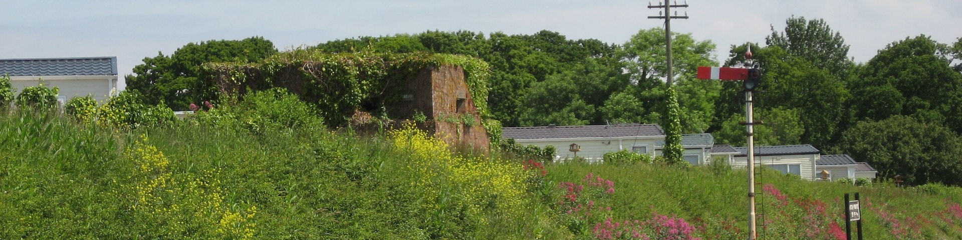 WW2 "Pill Box", Blue Anchor.
