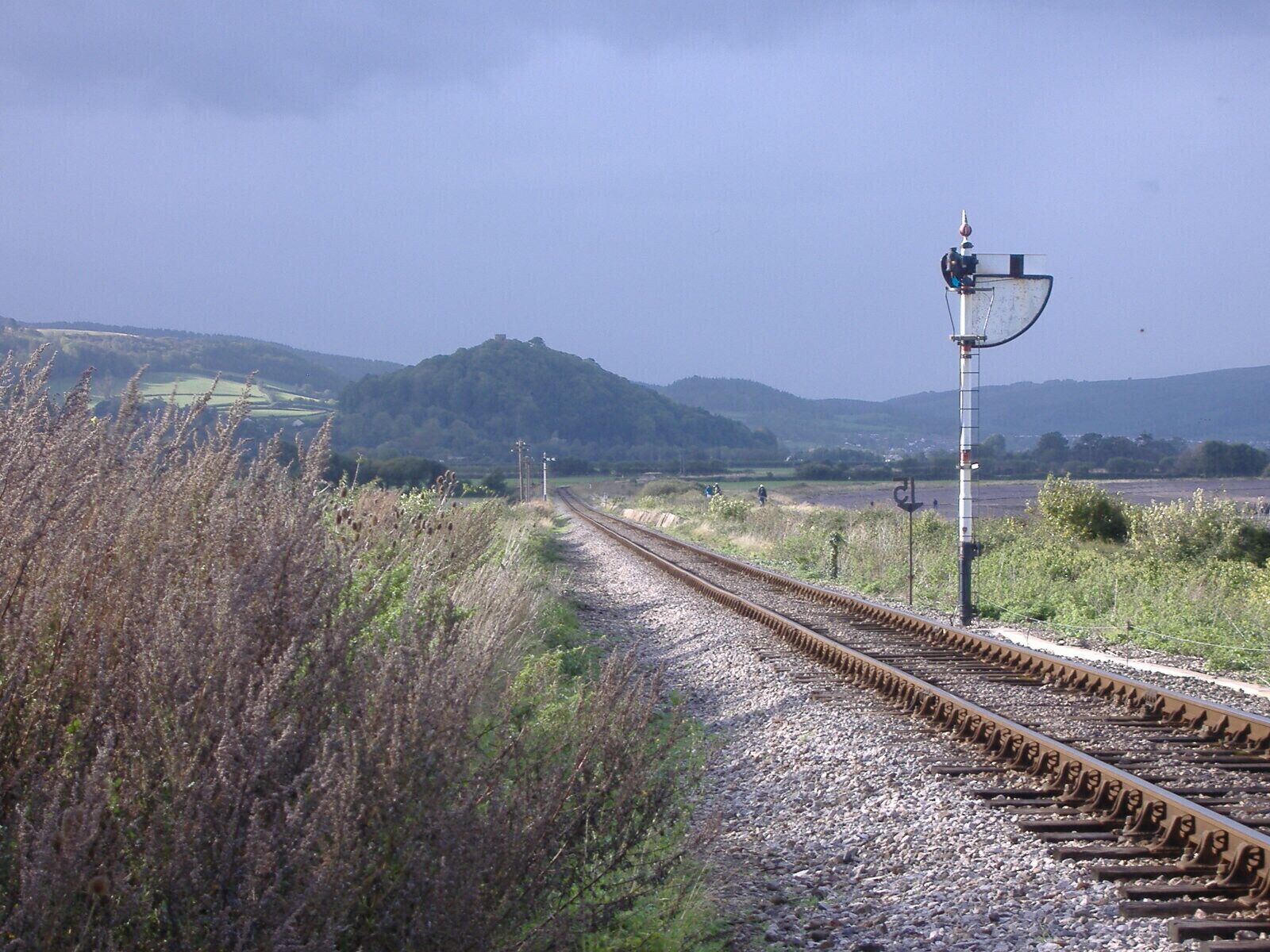 West Somerset Railway at Blue Anchor.