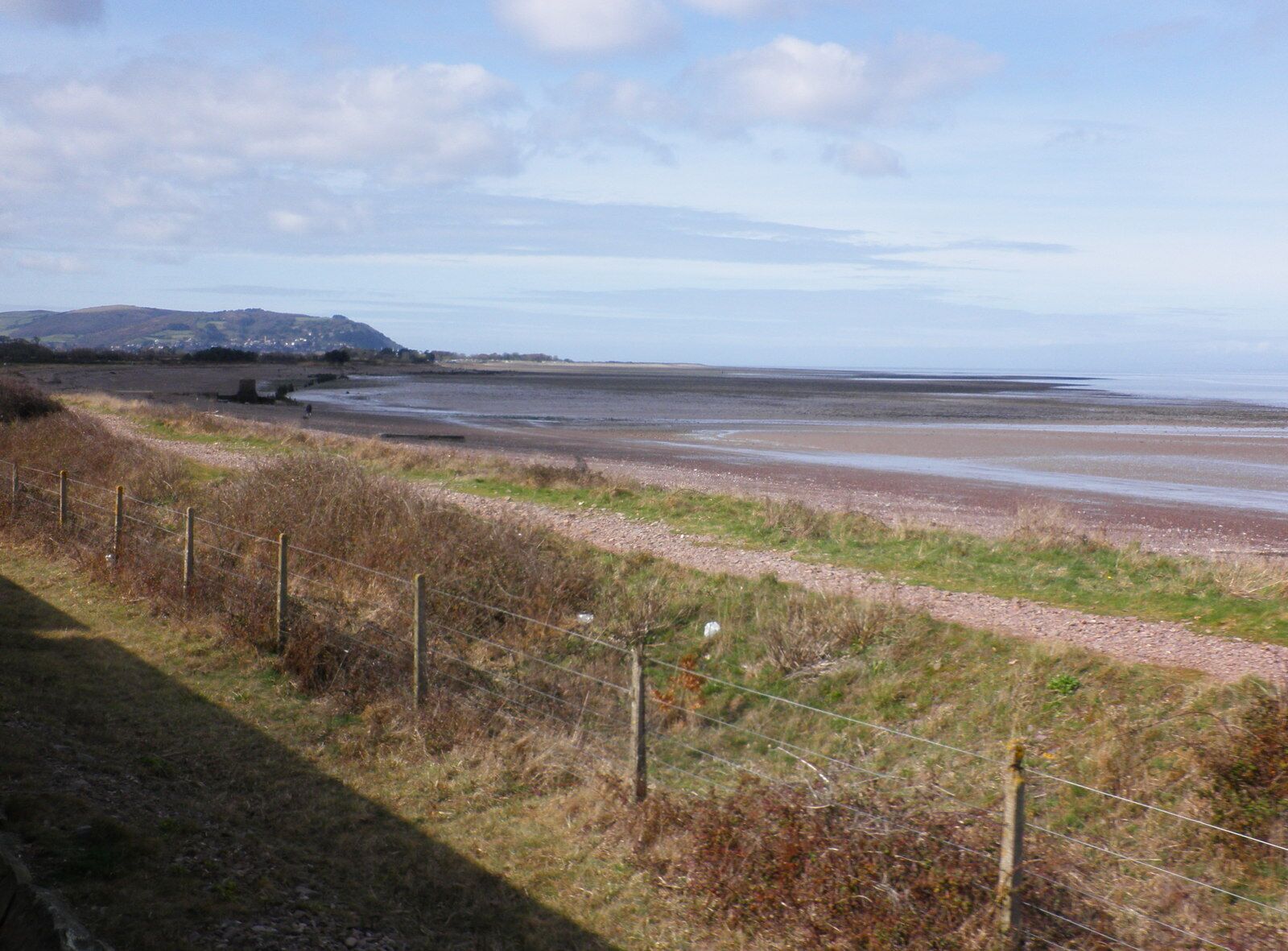 Looking towards Dunster Beach Nature Reserve