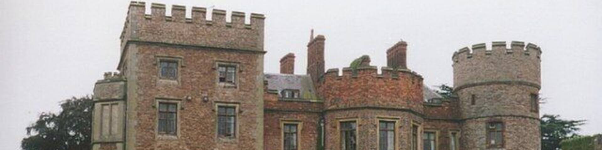 Rowton Castle Picture taken from within the Castle grounds. The castle is now an Hotel.