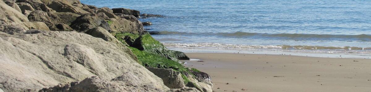 Sandbanks Beach, Poole, Dorset, England