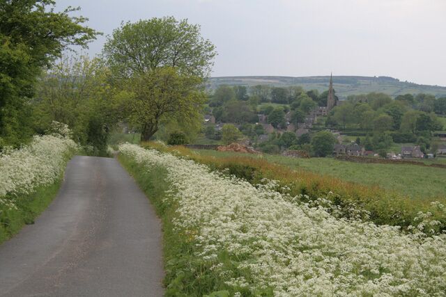 The road from Butterton to Grindon, looking towards Butterton