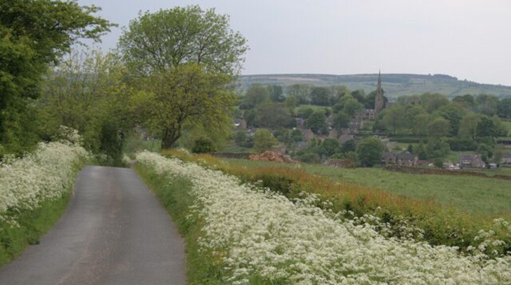 The road from Butterton to Grindon, looking towards Butterton