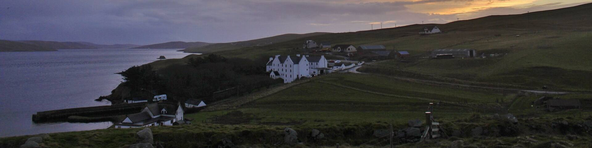 A visit to Busta House.