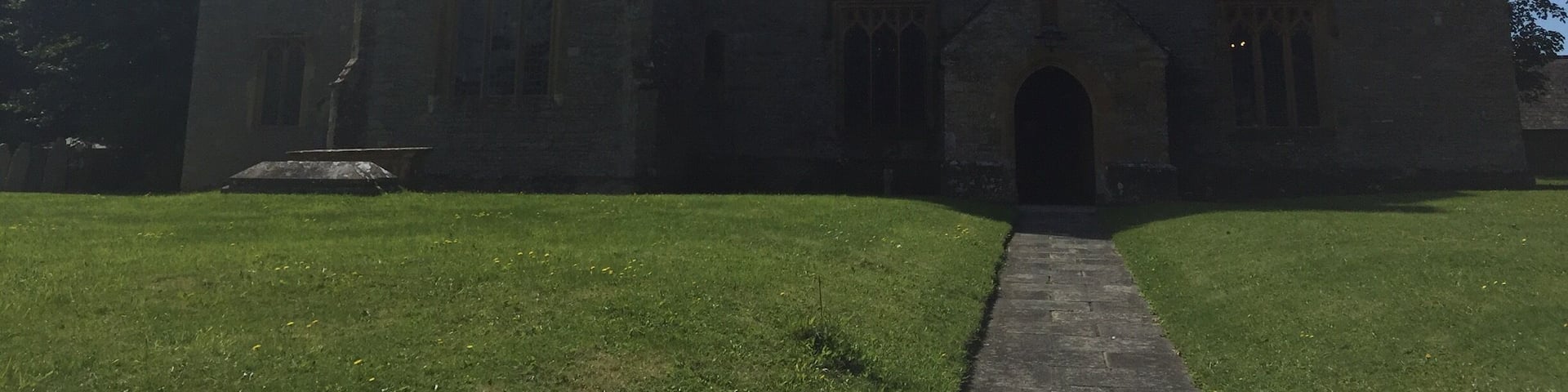 Gorgeous village with a quaint little church.
Well worth a look.