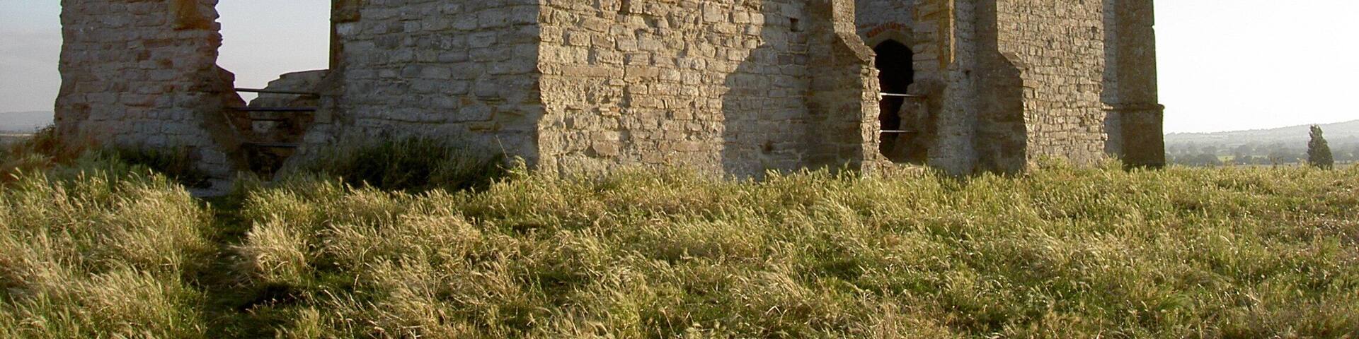 Burrow Mump church ruin