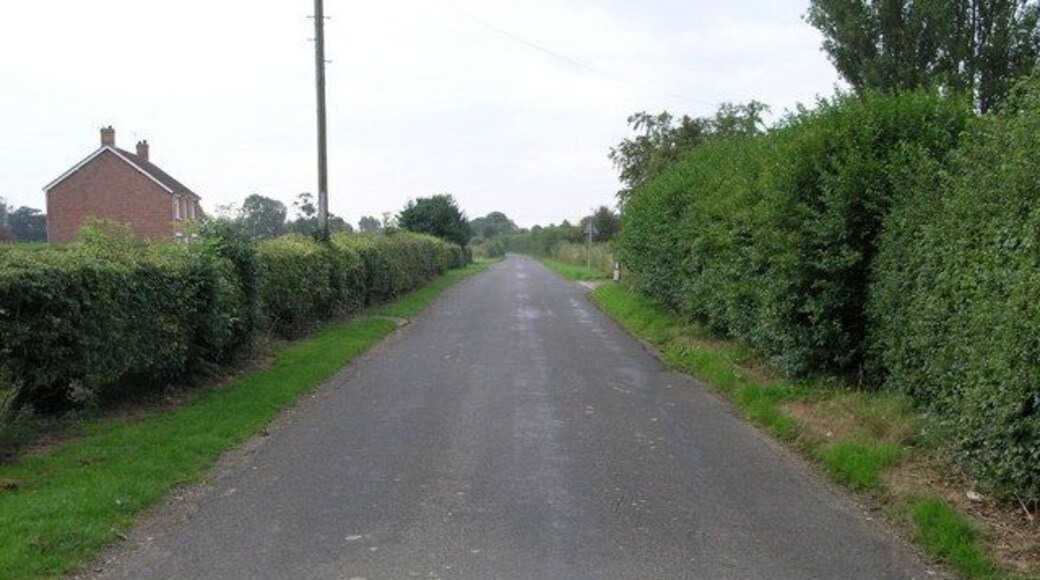 Romans To Skegness. This modern road follows the line of a Roman road which the Romans would have used on their way to Skegness.