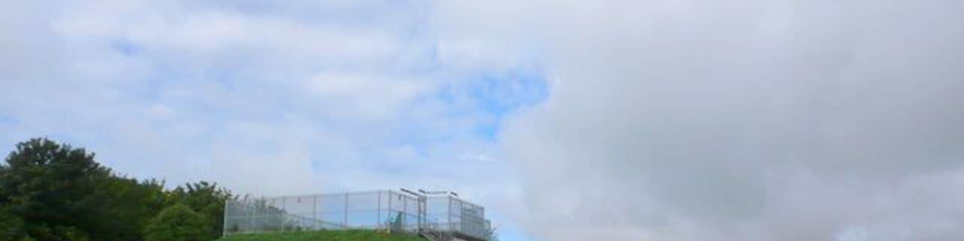 Hilltop Reservoir, Littlemoor This covered reservoir is on one of the highest local points known as The Lookout